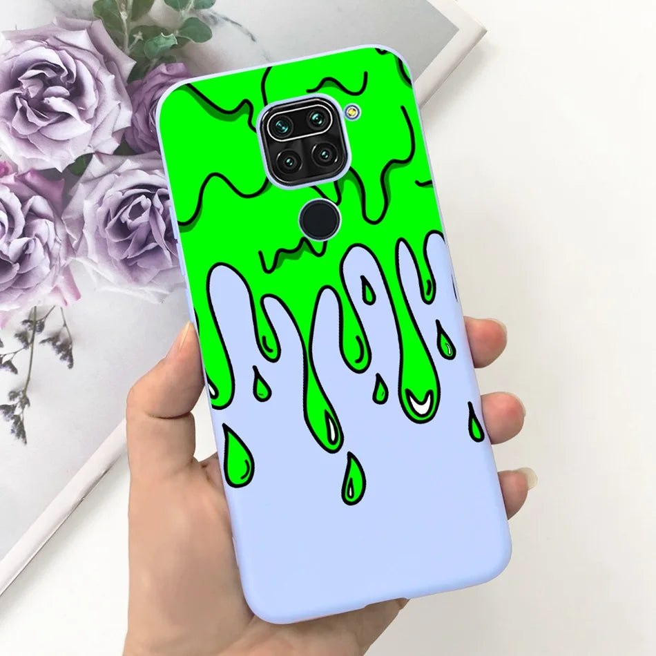 For Xiaomi Redmi Note 9 Case Redmi Note 9s 9 Pro Max Fashion Soft Silicon Phone Bumper For Redmi Note9 9S 9Pro Candy Color Cases
