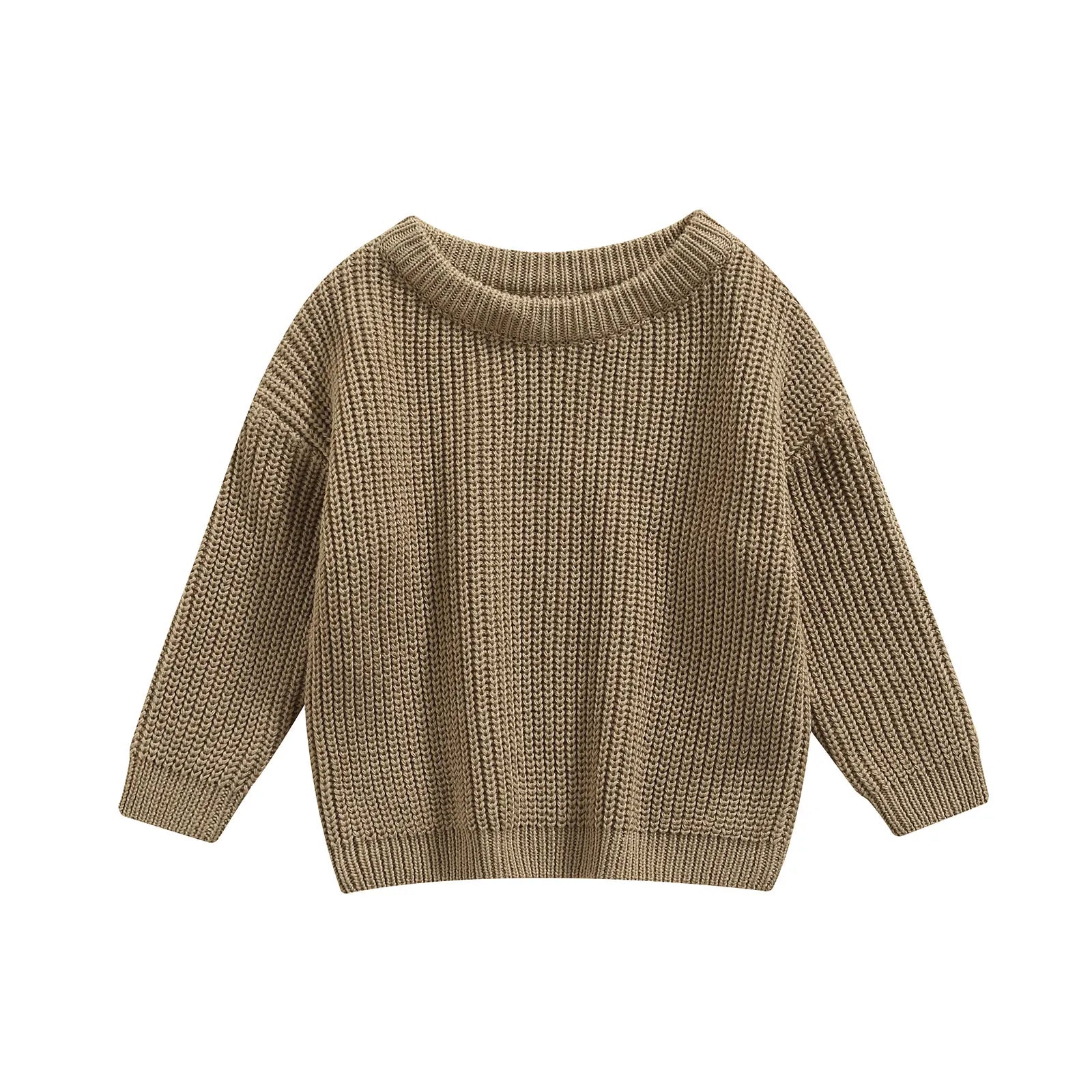 0-9M Autumn New Baby Boys Girls Clothes Baby Sweater Toddler Knit Sweater Newborn Knitwear Long Sleeve Cotton Baby Pullover Tops