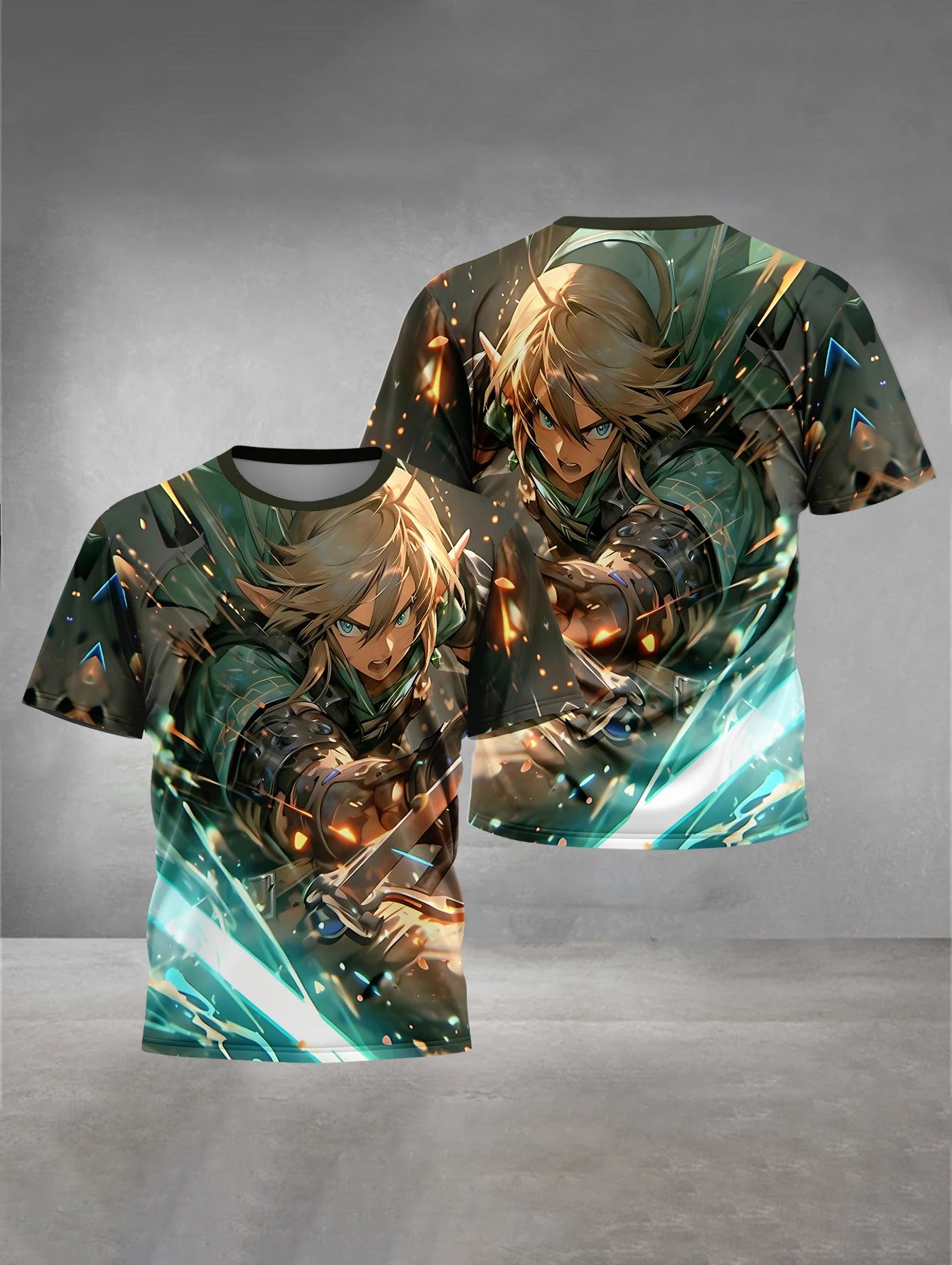 Hot Games Zeldas of Legends 3D Print Baby Clothing 5 to 14 Year Male Outdoor Clothe for Children Boy Girl Child TShirt Top Shirt
