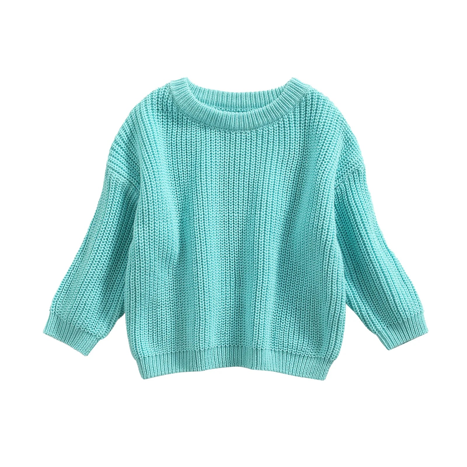 0-9M Autumn New Baby Boys Girls Clothes Baby Sweater Toddler Knit Sweater Newborn Knitwear Long Sleeve Cotton Baby Pullover Tops