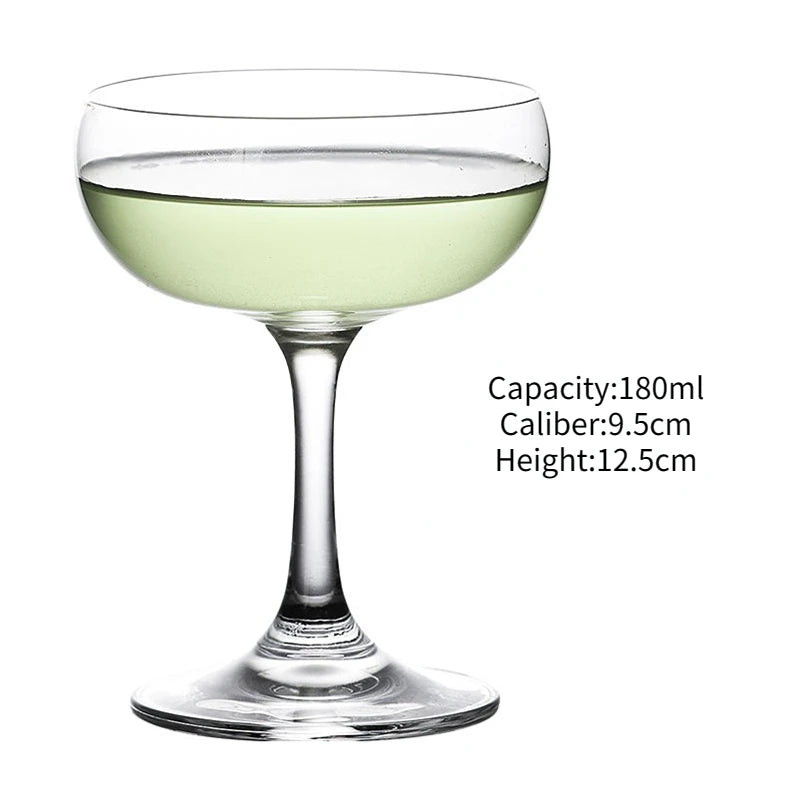 Creative Cocktail Glass Cup Beer Juice Whiskey Glass Cup Martini Wine Cup For Drinking Bar Party Wedding Christsmas Gift Tool