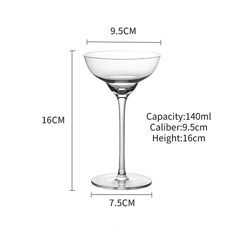 Creative Cocktail Glass Cup Beer Juice Whiskey Glass Cup Martini Wine Cup For Drinking Bar Party Wedding Christsmas Gift Tool
