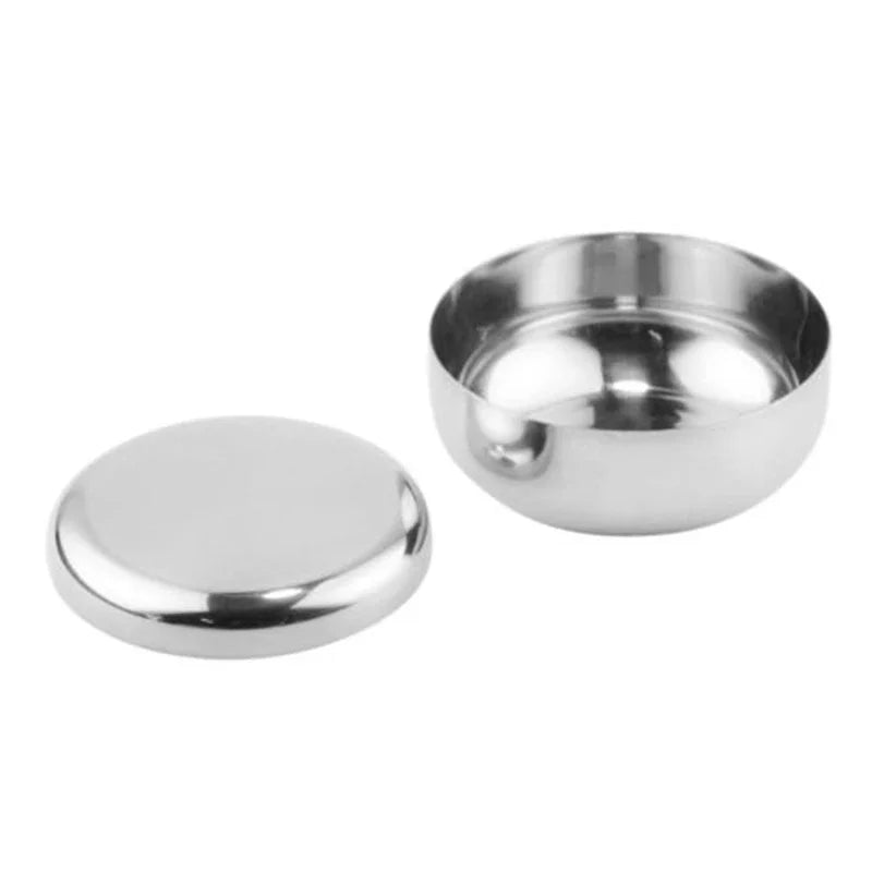 8.5/10.5/12cm Korean Stainless-Steel Rice Bowl Dish Korea Warm Bowl Traditional Bowl With Lid Tableware Kitchen Accessory