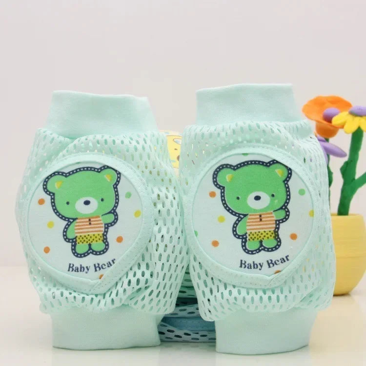 Baby Knee Pads Safety Mesh Kneepad Protector Leg Warmer cushion Legging Infants Children Kids Girl Boy Crawling Elbow Toddlers