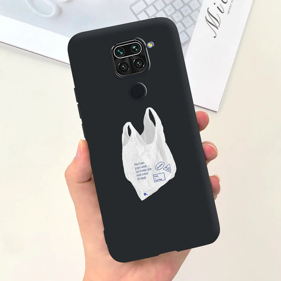 For Xiaomi Redmi Note 9 Case Redmi Note 9s 9 Pro Max Fashion Soft Silicon Phone Bumper For Redmi Note9 9S 9Pro Candy Color Cases