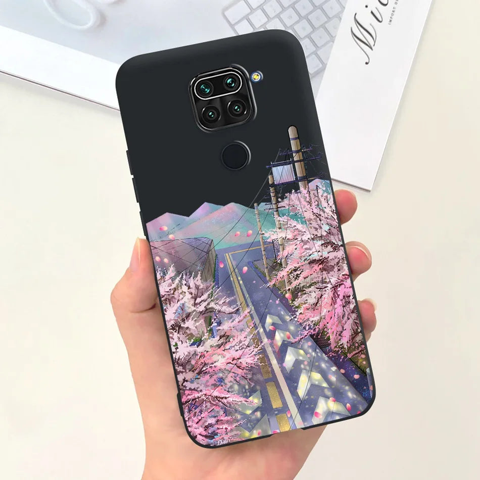 For Xiaomi Redmi Note 9 Case Redmi Note 9s 9 Pro Max Fashion Soft Silicon Phone Bumper For Redmi Note9 9S 9Pro Candy Color Cases