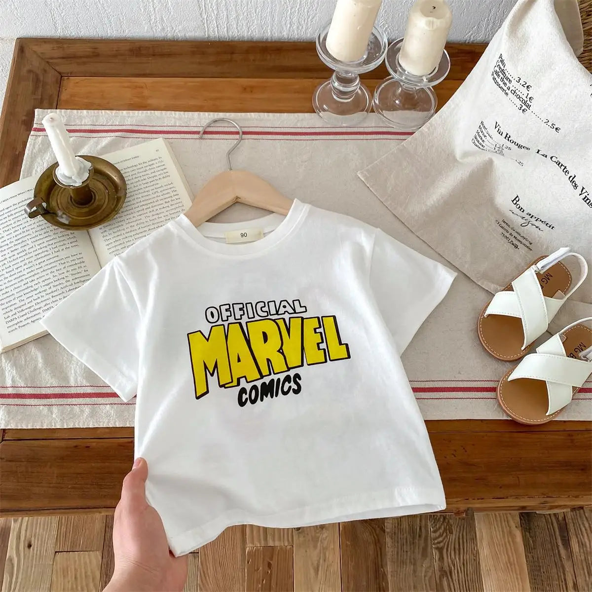Boys Clothes Cartoon Pattern Printed Children T-shirt Summer Clothes Fashion Popular Short Sleeve Tops Kids Tees Boy's T Shirt