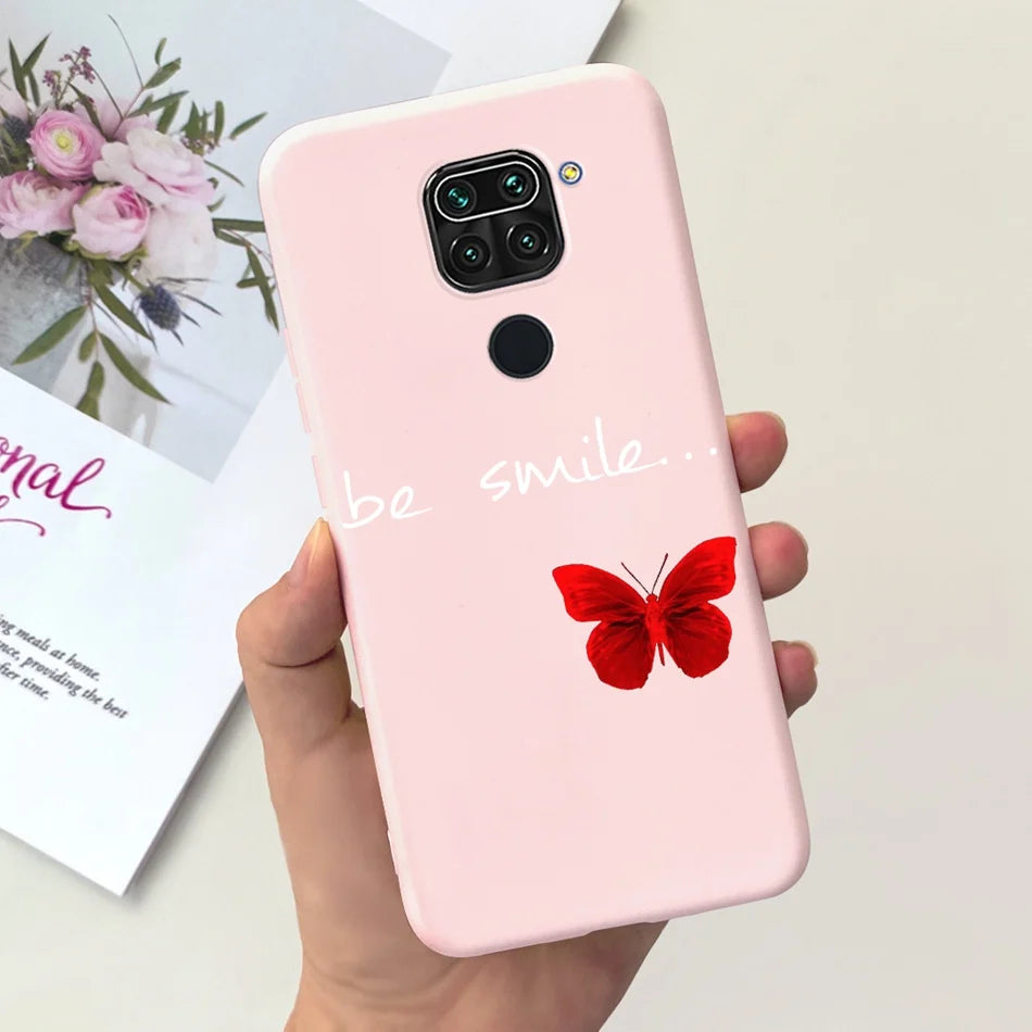 For Xiaomi Redmi Note 9 Case Redmi Note 9s 9 Pro Max Fashion Soft Silicon Phone Bumper For Redmi Note9 9S 9Pro Candy Color Cases
