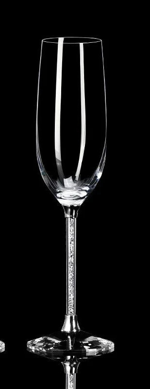 European Diamond Crystal Champagne Cup Set High Beauty Handmade High Foot Cup Bubble Mug Household Wine Set Couple Pair Cups