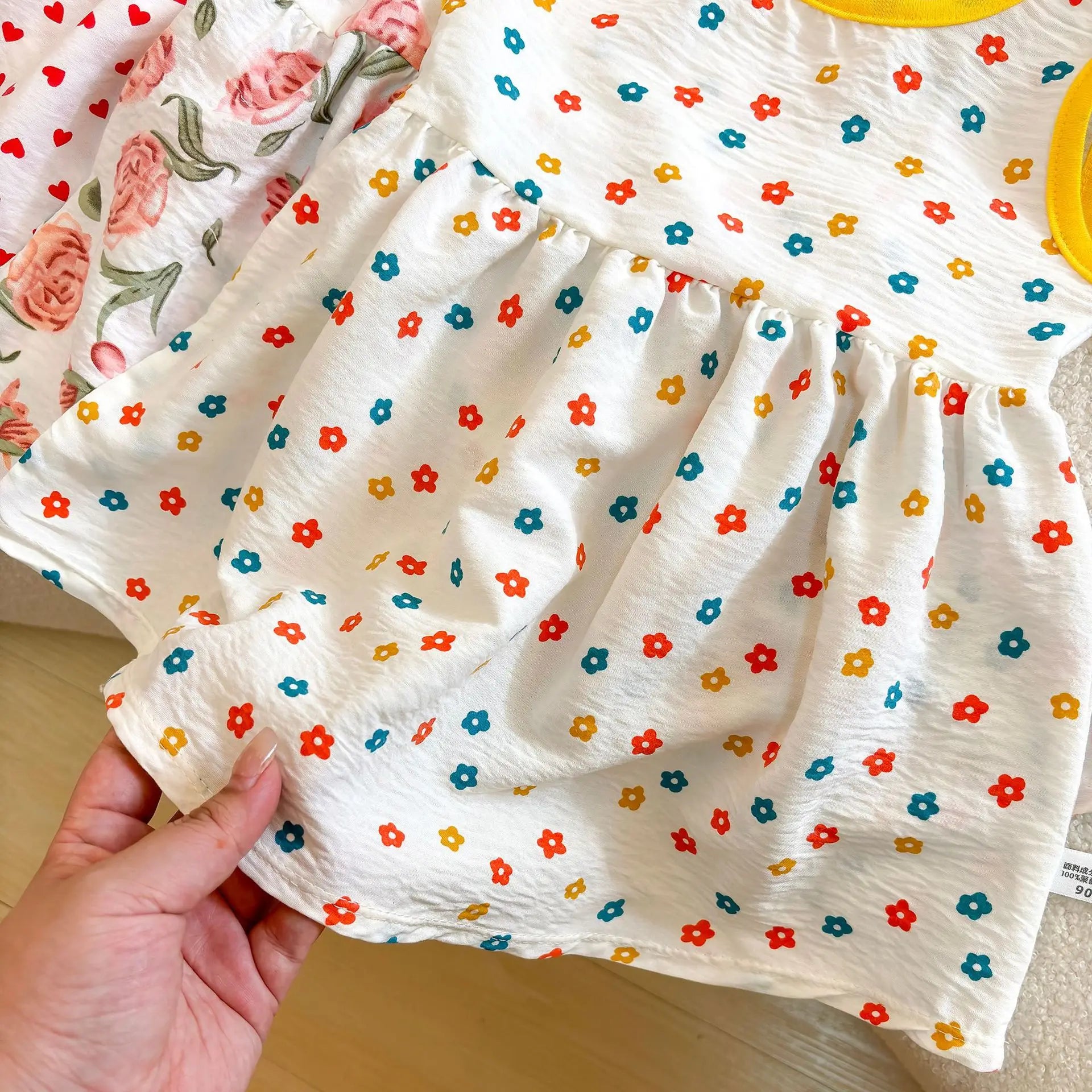 Fashion Printed Sleeveless Girls Dress Newborn Princess Dress Baby Girls Clothes Baby Girl Leisure Dress Baby Clothing