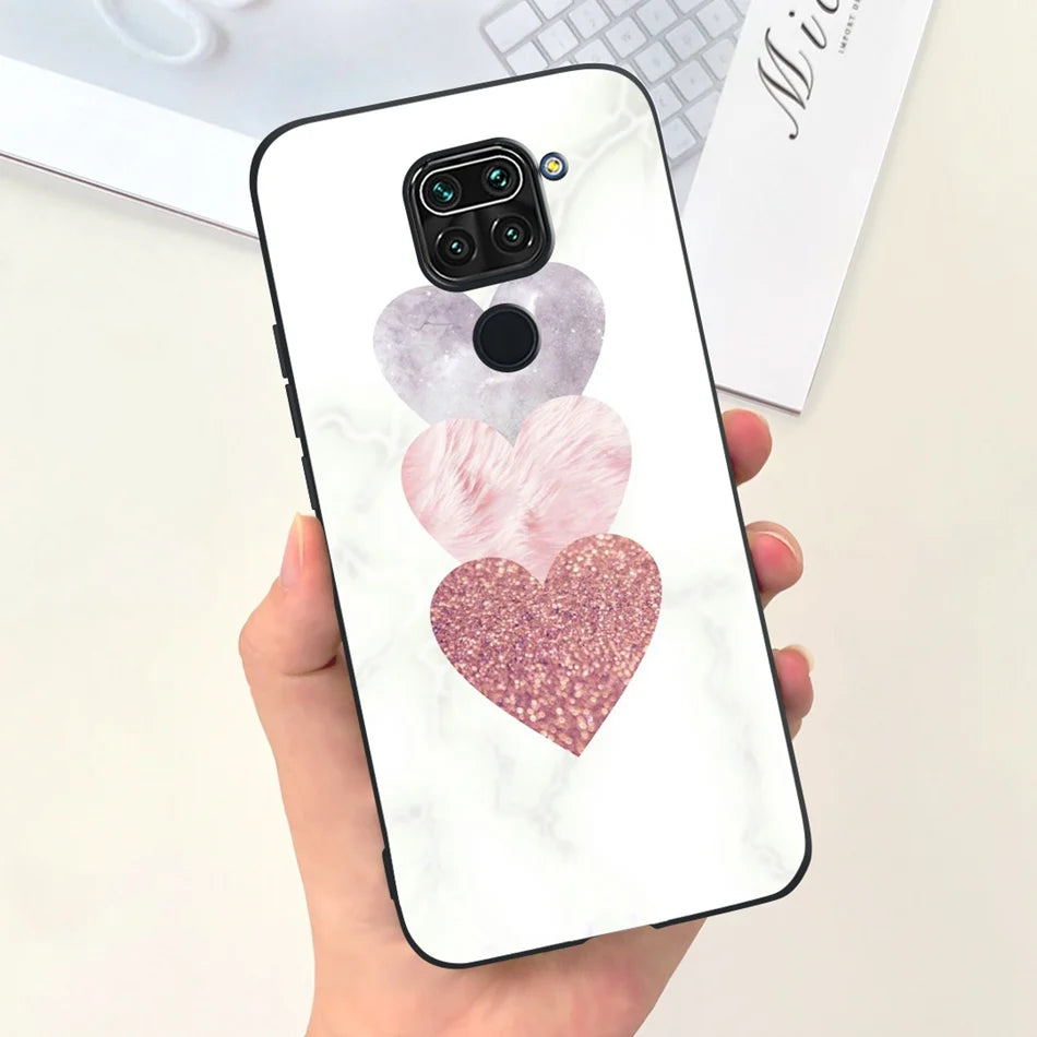 For Xiaomi Redmi Note 9 Case Redmi Note 9s 9 Pro Max Fashion Soft Silicon Phone Bumper For Redmi Note9 9S 9Pro Candy Color Cases