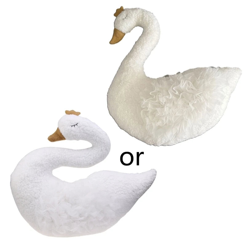 Newborn Baby Photoshoot Props Posing Pillows Swan Shape Cushion Pad for Infant Baby Photography Props Accessories Dropshipping