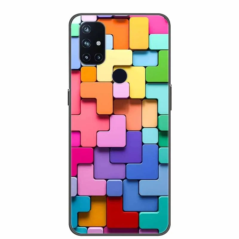 For OnePlus Nord N10 5G Cases N100 N200 Marble Soft Silicone Back Cover for OnePlus Nord N10 N 10 Phone Case Shockproof Coque