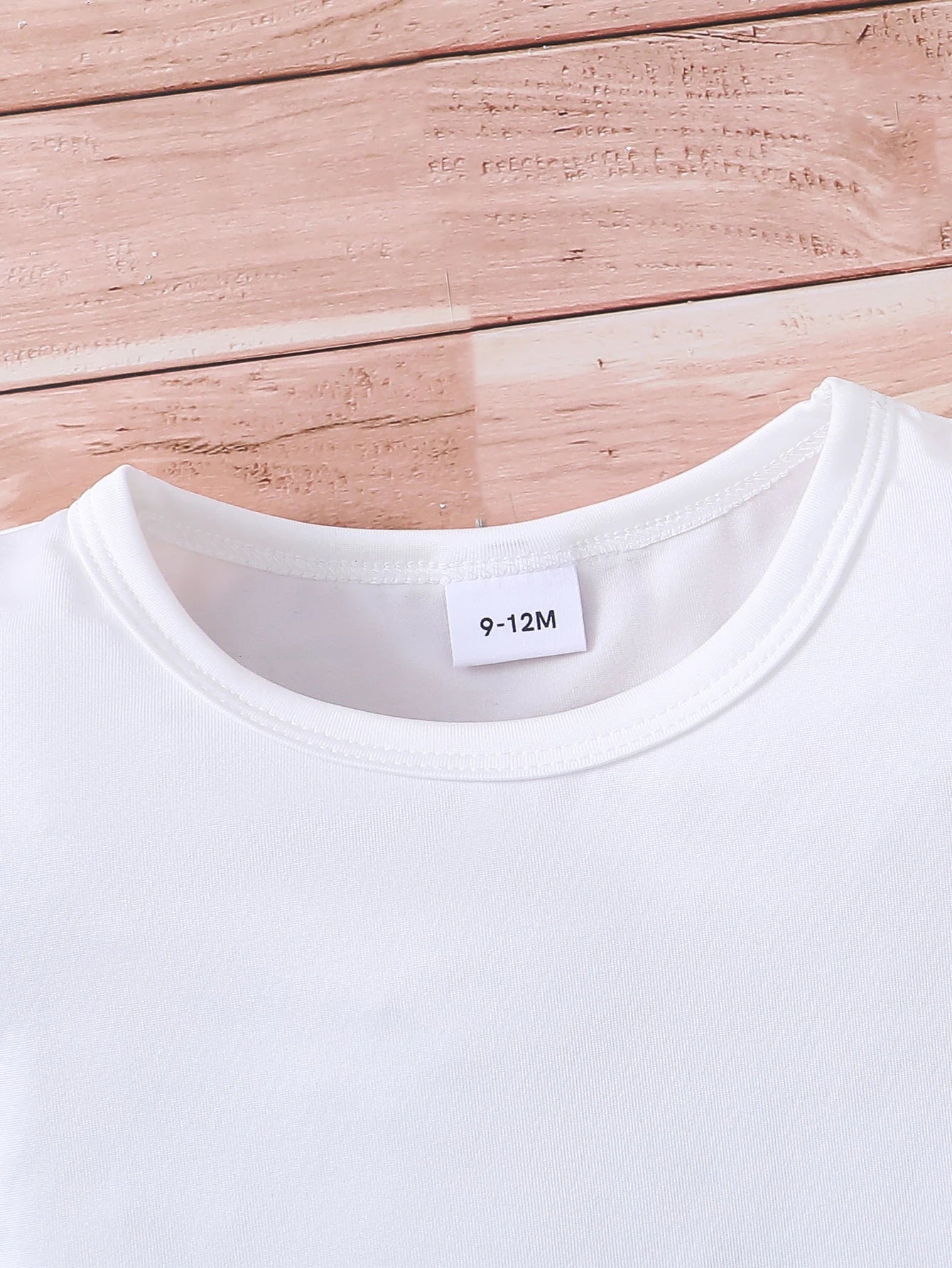 Summer T-shirt Round Neck Short Sleeved Heart-Shaped Pattern Top Stylish Versatile Multiple Options Baby Children's Clothing