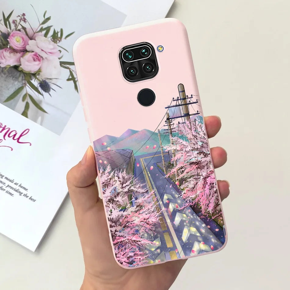 For Xiaomi Redmi Note 9 Case Redmi Note 9s 9 Pro Max Fashion Soft Silicon Phone Bumper For Redmi Note9 9S 9Pro Candy Color Cases