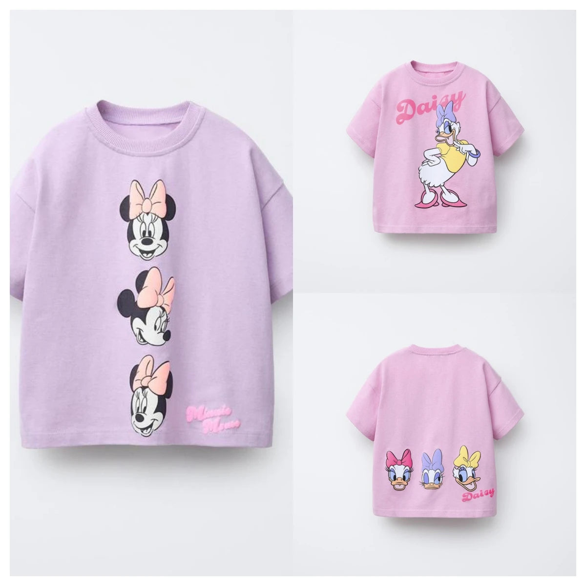 2025 Summer New Children's Top Clothing Cartoon Printed Fashion Round Neck Short Sleeve Boys' And Girls' T-shirt