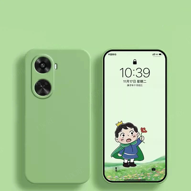 For Cover Huawei Nova 12 SE Case For Nova 12 SE Capas Shockproof Original Back Liquid Silicone TPU Soft Case Huawei Nova 12 SE