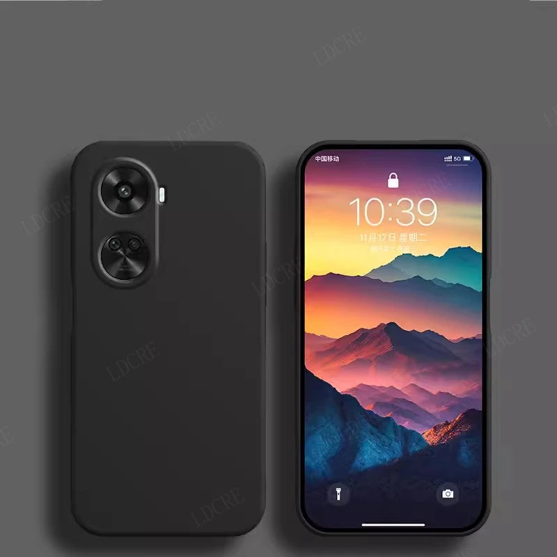 For Cover Huawei Nova 12 SE Case For Nova 12 SE Capas Shockproof Original Back Liquid Silicone TPU Soft Case Huawei Nova 12 SE