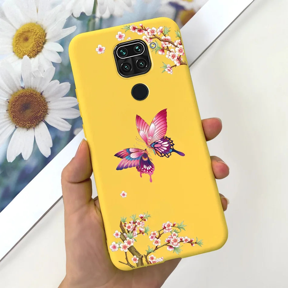 For Xiaomi Redmi Note 9 Case Redmi Note 9s 9 Pro Max Fashion Soft Silicon Phone Bumper For Redmi Note9 9S 9Pro Candy Color Cases