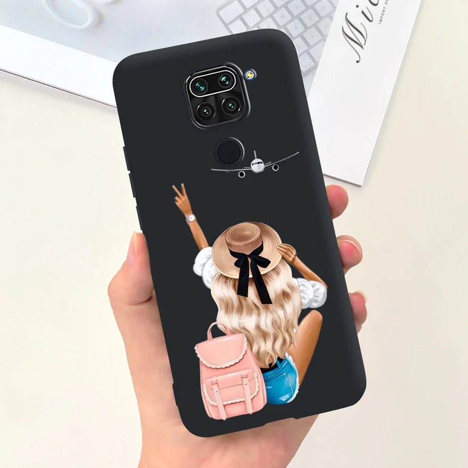 For Xiaomi Redmi Note 9 Case Redmi Note 9s 9 Pro Max Fashion Soft Silicon Phone Bumper For Redmi Note9 9S 9Pro Candy Color Cases