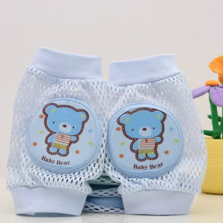 Baby Knee Pads Safety Mesh Kneepad Protector Leg Warmer cushion Legging Infants Children Kids Girl Boy Crawling Elbow Toddlers