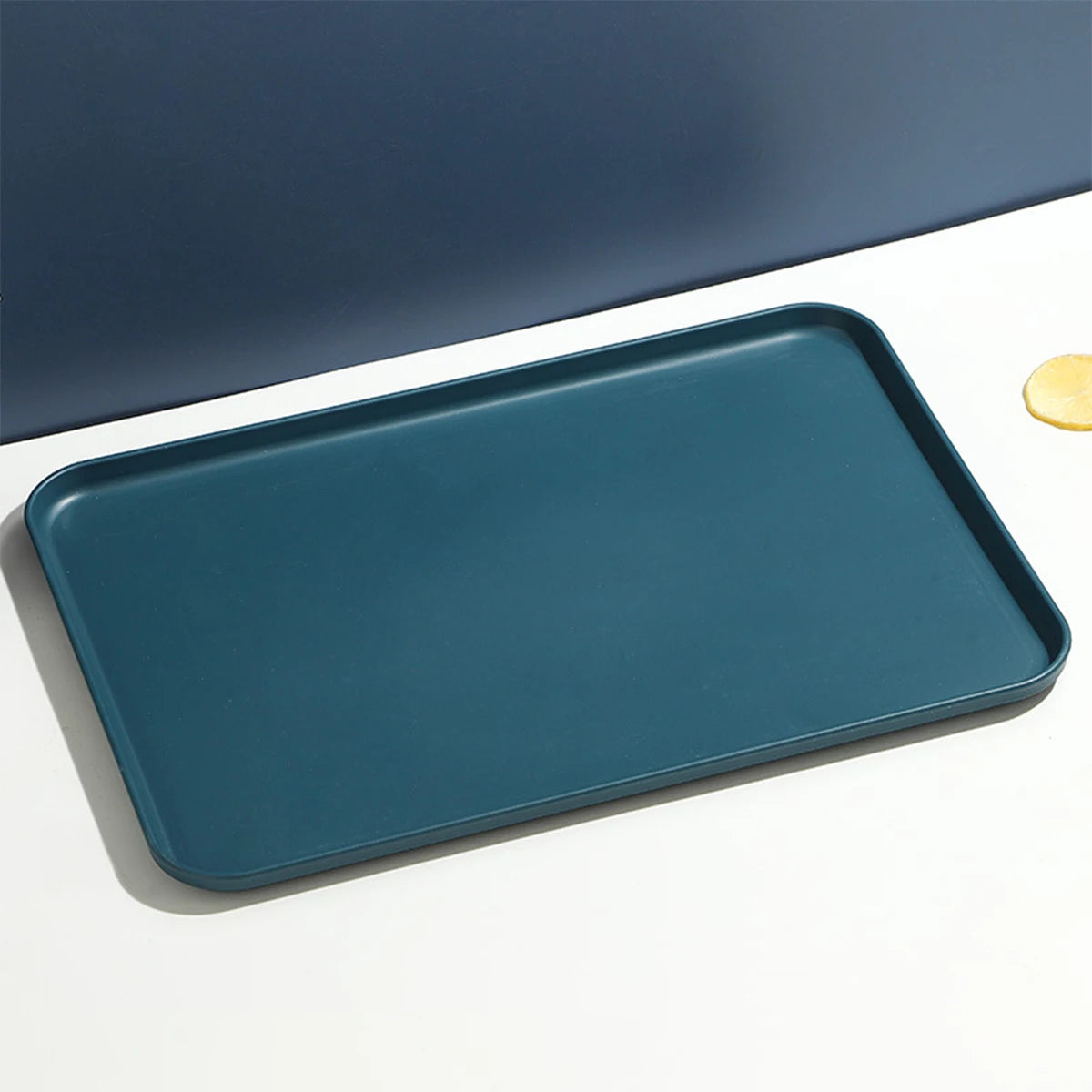 Rectangular Tray Plastic Restaurant Household Cup Tea Tray Catering Fast Food Barbecue Tray Kitchen Supplies
