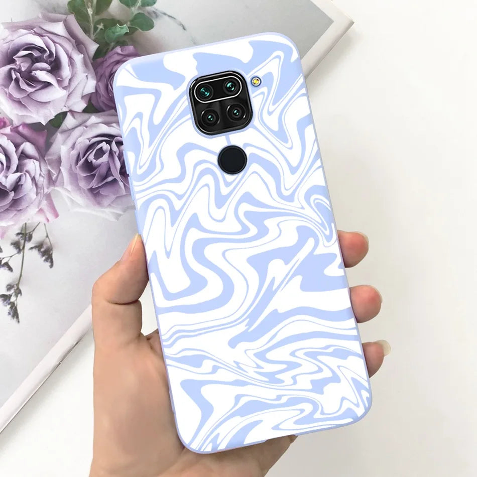 For Xiaomi Redmi Note 9 Case Redmi Note 9s 9 Pro Max Fashion Soft Silicon Phone Bumper For Redmi Note9 9S 9Pro Candy Color Cases