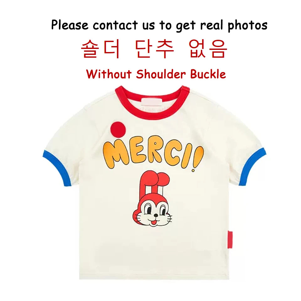 Summer Korean Children Clothes Set Bebe Girls Strawberry Print Vest Tee Boys Cartoon T-shirts Shorts Kid Sweatshirts Tee Pants