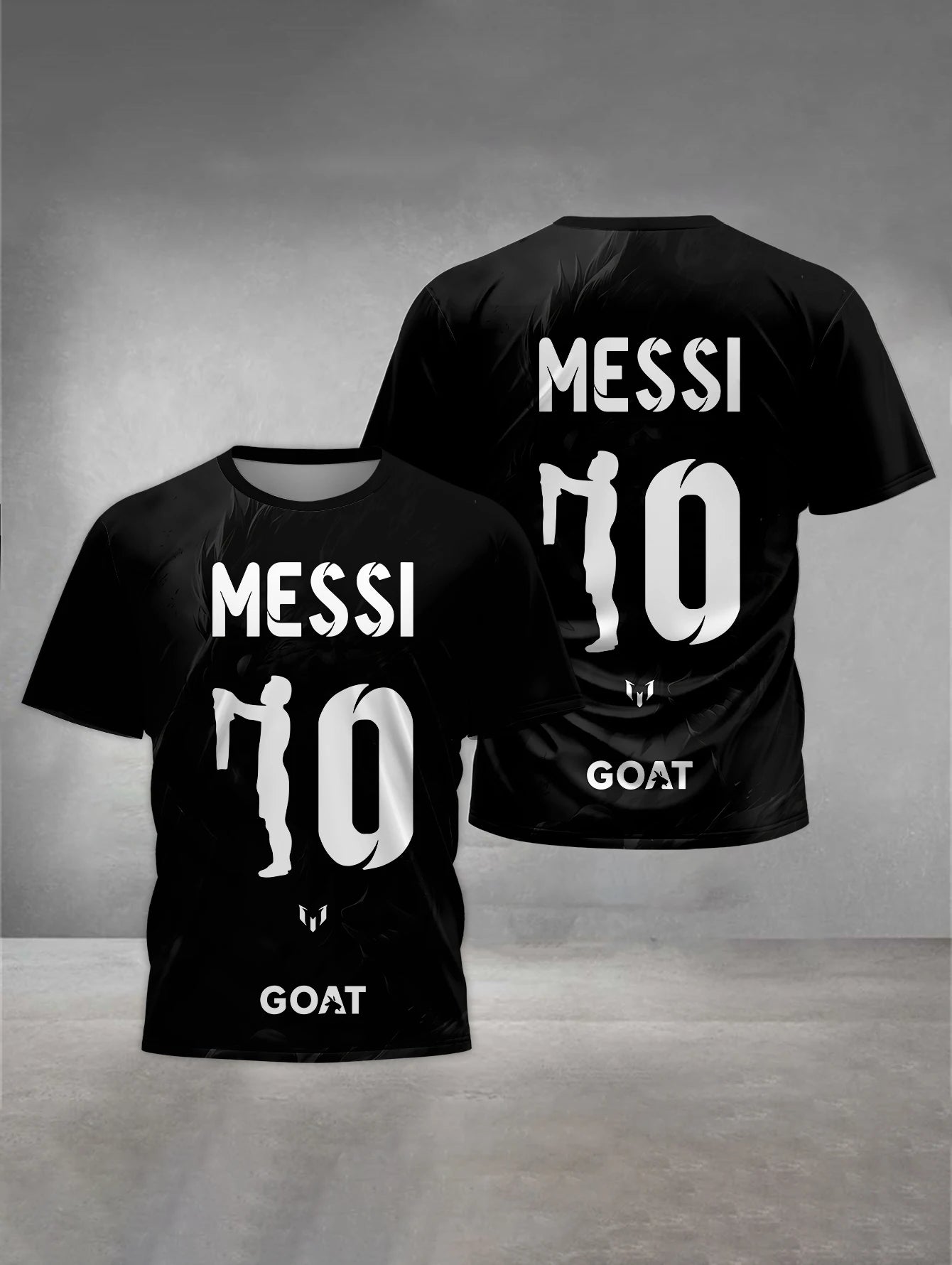 Print Baby Clothing 5 to 14 Years Male Outdoor Clothes for Football Star NO 10 M-MessiS Children Boy Girl Child T-Shirt Top