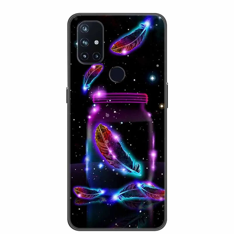 For OnePlus Nord N10 5G Cases N100 N200 Marble Soft Silicone Back Cover for OnePlus Nord N10 N 10 Phone Case Shockproof Coque
