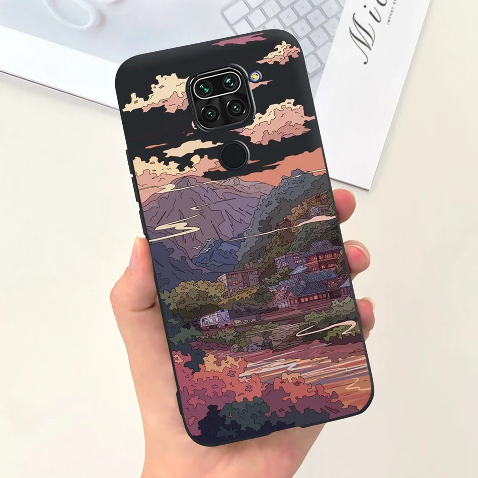 For Xiaomi Redmi Note 9 Case Redmi Note 9s 9 Pro Max Fashion Soft Silicon Phone Bumper For Redmi Note9 9S 9Pro Candy Color Cases