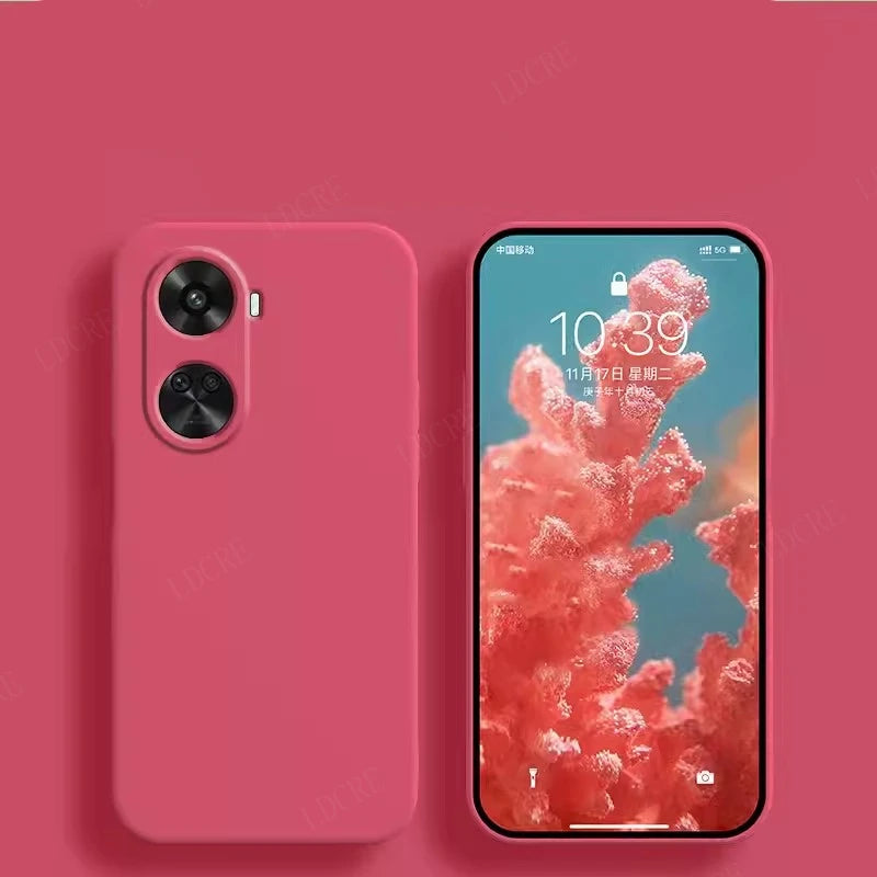 For Cover Huawei Nova 12 SE Case For Nova 12 SE Capas Shockproof Original Back Liquid Silicone TPU Soft Case Huawei Nova 12 SE
