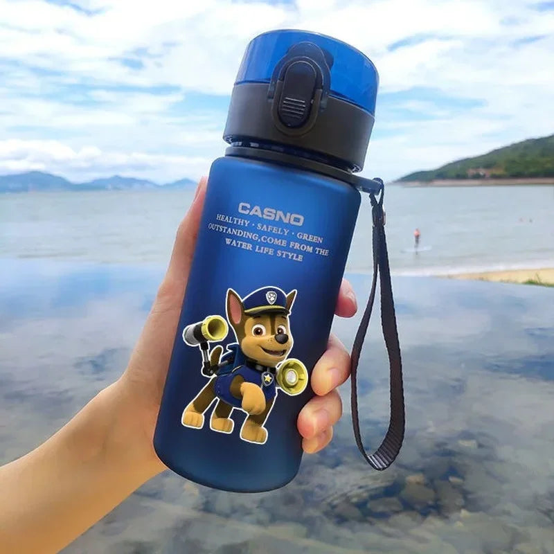 Cartoon Paw Patrol Chase Sports Water Bottle Outdoor Water Bottle Plastic Portable Water Cup Boys Girls Children 400ml or 560ml