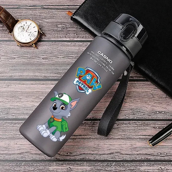 Cartoon Paw Patrol Chase Sports Water Bottle Outdoor Water Bottle Plastic Portable Water Cup Boys Girls Children 400ml or 560ml