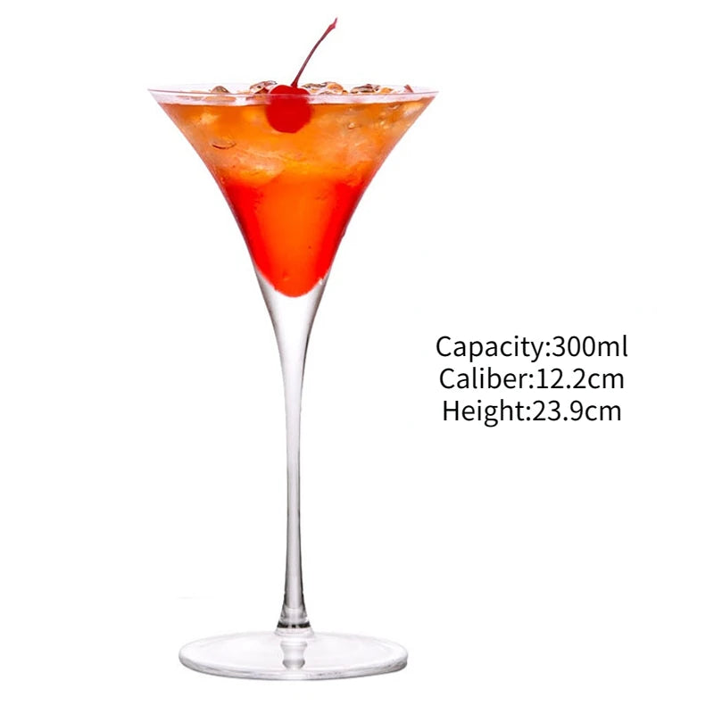 Creative Cocktail Glass Cup Beer Juice Whiskey Glass Cup Martini Wine Cup For Drinking Bar Party Wedding Christsmas Gift Tool