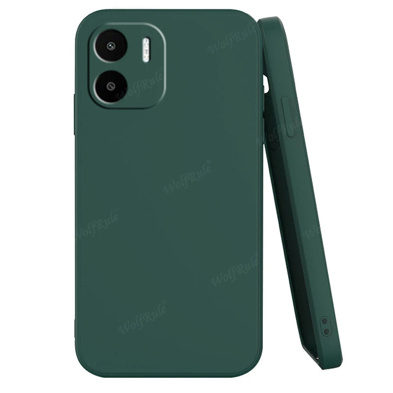 For Xiaomi Redmi A1 Case Cover Redmi A1 Capas Phone Bumper Liquid Silicone Shockproof TPU Soft Case Redmi A1 A2 + Plus Fundas