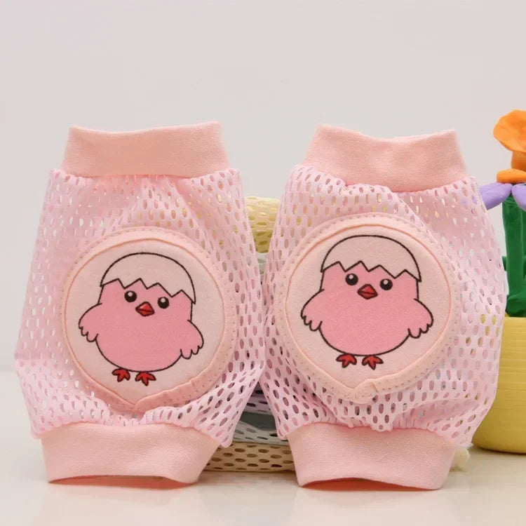 Baby Knee Pads Safety Mesh Kneepad Protector Leg Warmer cushion Legging Infants Children Kids Girl Boy Crawling Elbow Toddlers