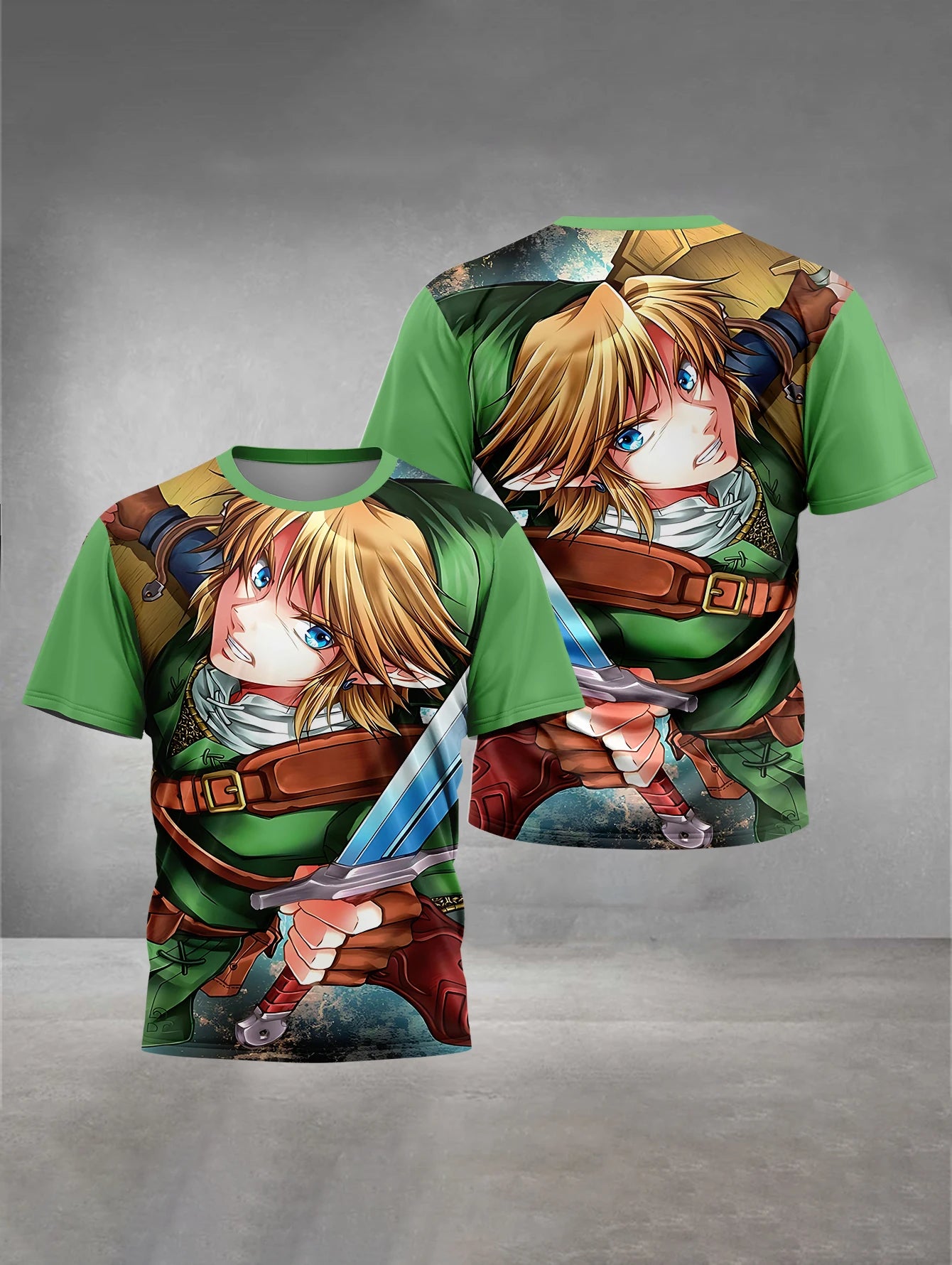 Hot Games Zeldas of Legends 3D Print Baby Clothing 5 to 14 Year Male Outdoor Clothe for Children Boy Girl Child TShirt Top Shirt