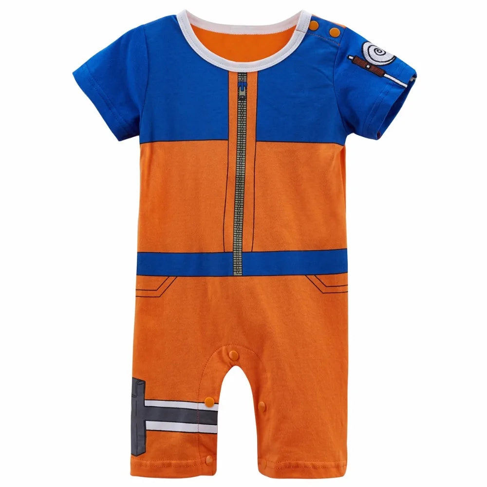 Baby Romper Fireman Cosplay Costume Boys Girl Superhero Jumpsuit Outfits Infant Playsuit Toddler Carnival Party Newborn Clothing