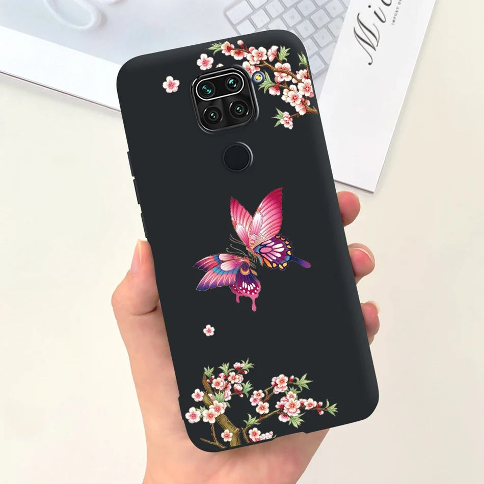For Xiaomi Redmi Note 9 Case Redmi Note 9s 9 Pro Max Fashion Soft Silicon Phone Bumper For Redmi Note9 9S 9Pro Candy Color Cases