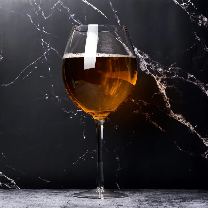 Extra Large 3000ML 106 Oz Giant Wine Glass And Beer Mug Combo for Whiskey Parties Birthdays Weddings &amp; Liquor Glass