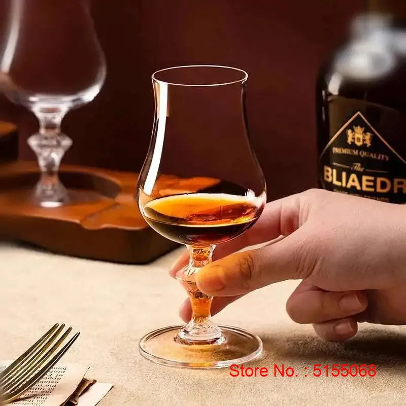 Macallan King Luxury Crystal Single Malt Whiskey Snifer Professional Whiskey Copita Nosing Glass Wine Tasting Goblet Cup Handmade
