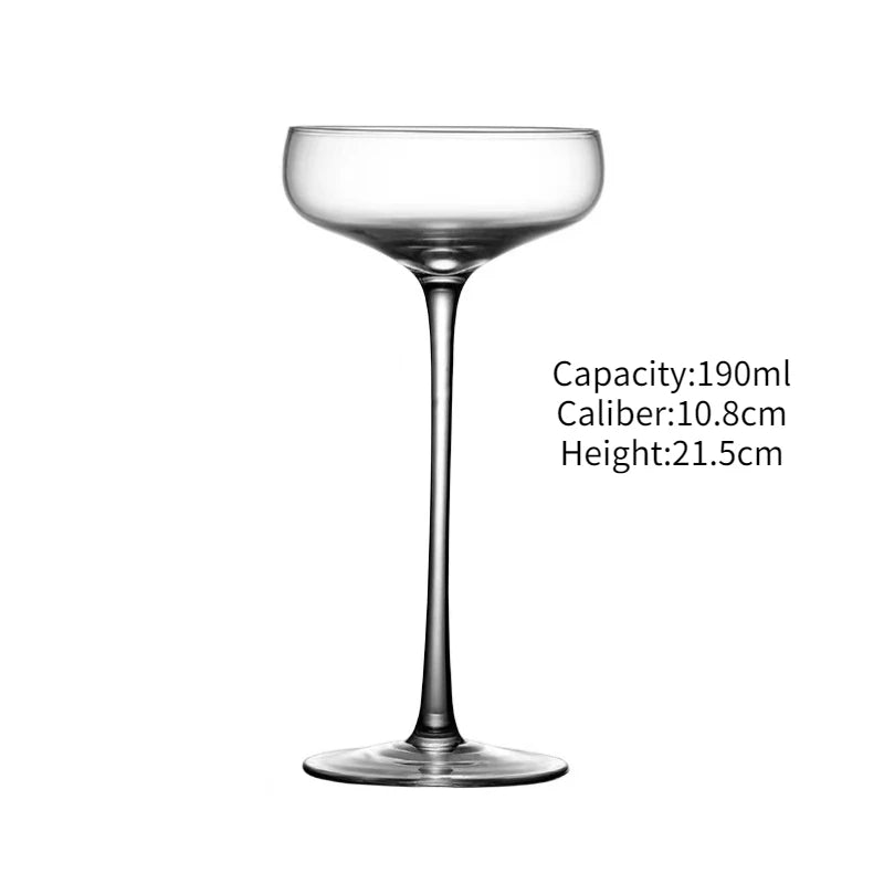 Creative Cocktail Glass Cup Beer Juice Whiskey Glass Cup Martini Wine Cup For Drinking Bar Party Wedding Christsmas Gift Tool