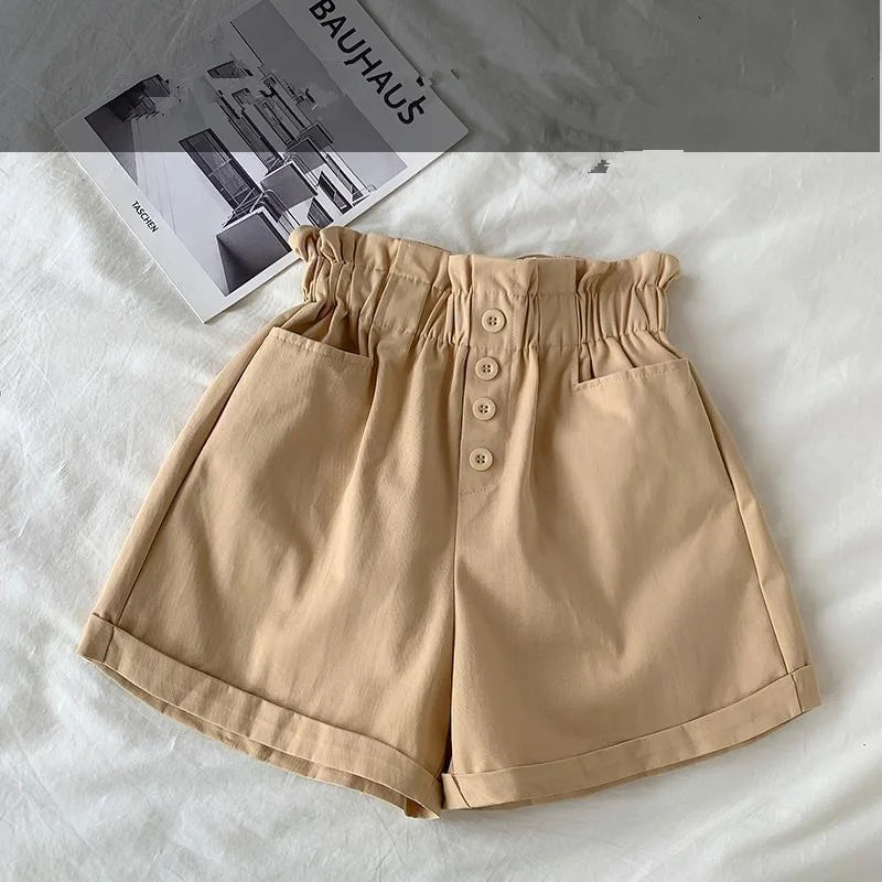 2024 Summer Kids New Girls Shorts Baby Thin Short Pant Trousers Children's Korean Girls Style Casual Clothing 3-12Yrs