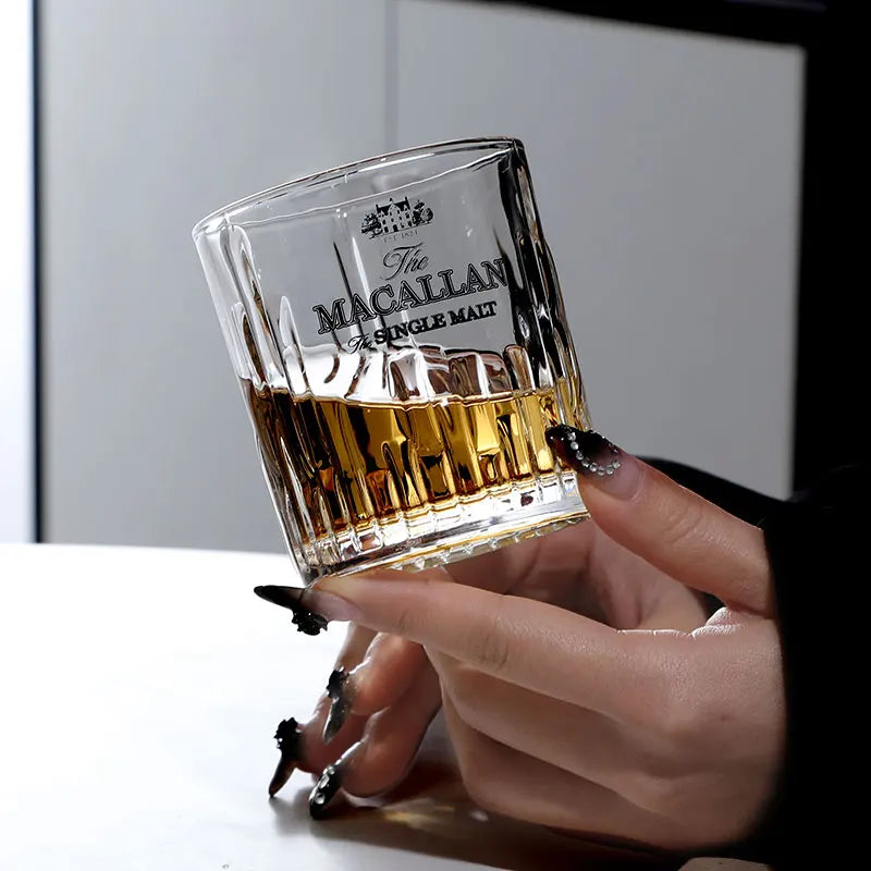 The Macallan Single Malt Whiskey glass whiskey glass cup Tumblers with gift box