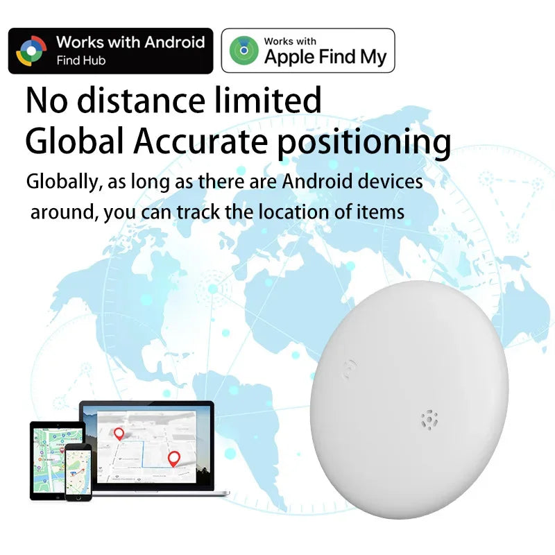 New Mini Gps Smart Tracking Tag for Ios or Android System Bluetooth Waterproof Tracker/key Finder/luggage Tracker/item Locator