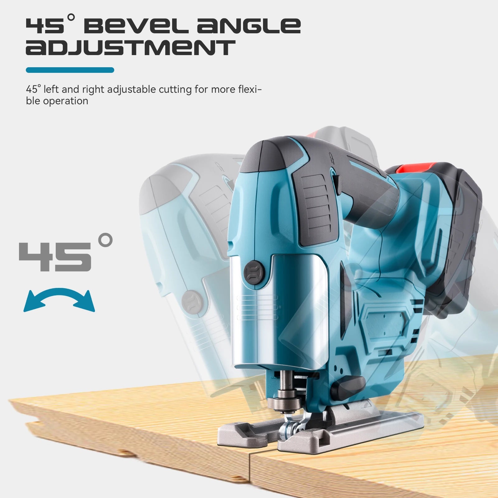 Podofo Brushless Corded Jigsaw Cordless Electric Saw Woodworking Tools Wood Cutting Machines Handheld Saw For Makita 18V Battery