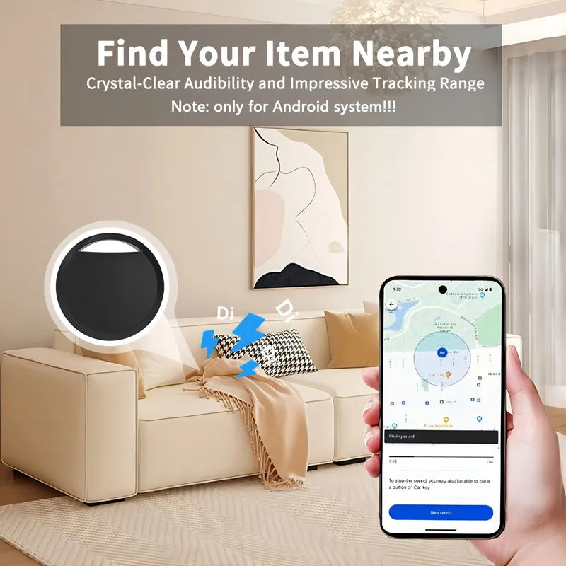 Android Airtag Gps Tracker Google Find My Device Smart Tags Bluetooth Search Locator Tracking Finder child Keys Bag Wallets Pet