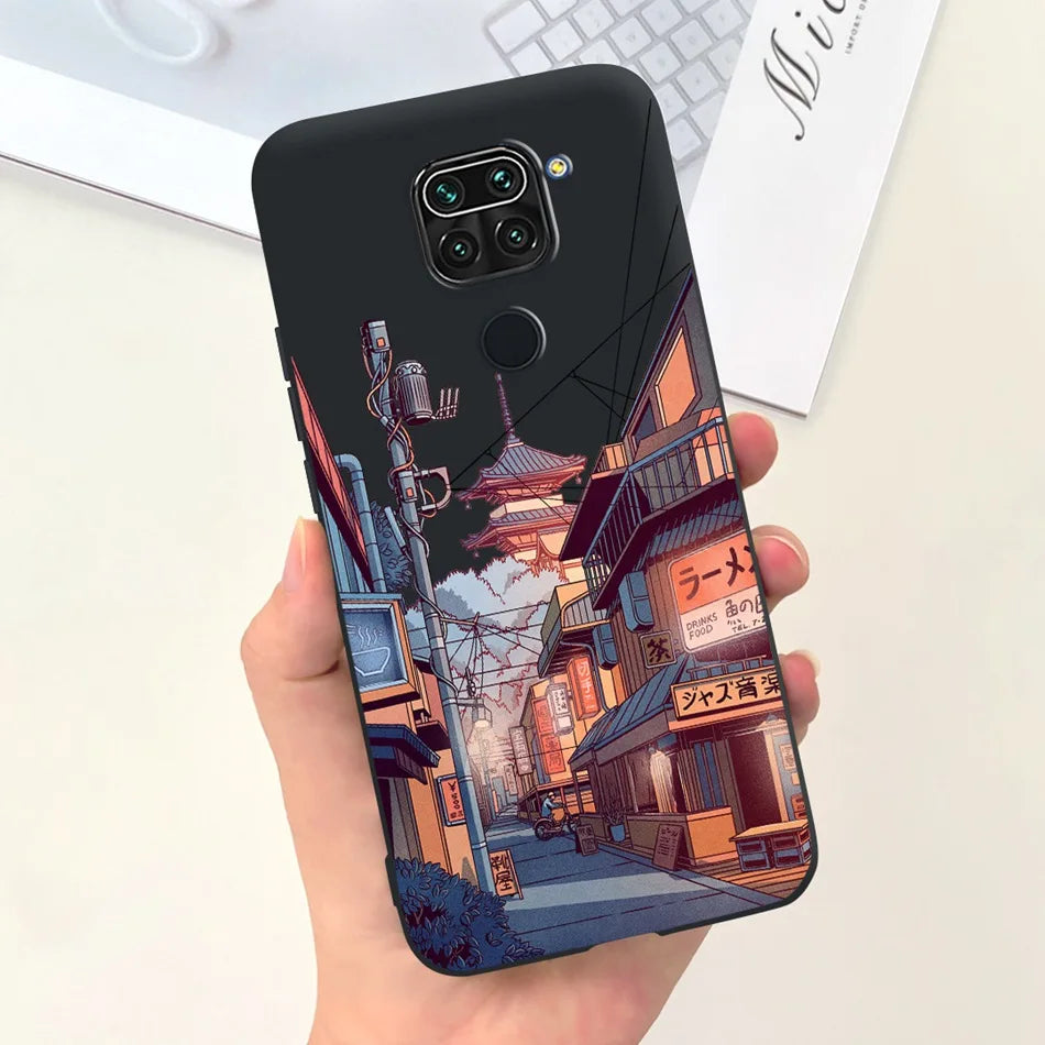 For Xiaomi Redmi Note 9 Case Redmi Note 9s 9 Pro Max Fashion Soft Silicon Phone Bumper For Redmi Note9 9S 9Pro Candy Color Cases
