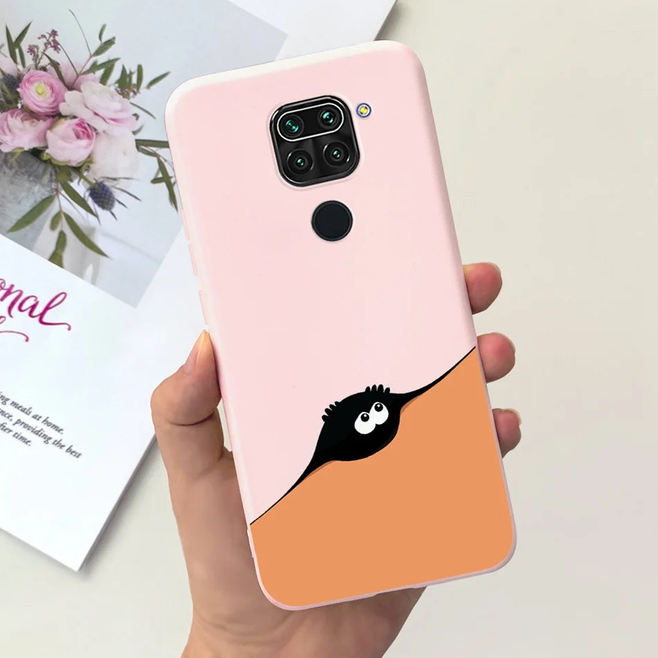 For Xiaomi Redmi Note 9 Case Redmi Note 9s 9 Pro Max Fashion Soft Silicon Phone Bumper For Redmi Note9 9S 9Pro Candy Color Cases